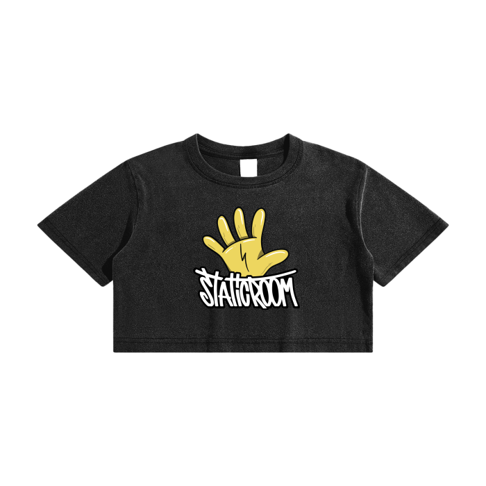Crop Top Static Tee