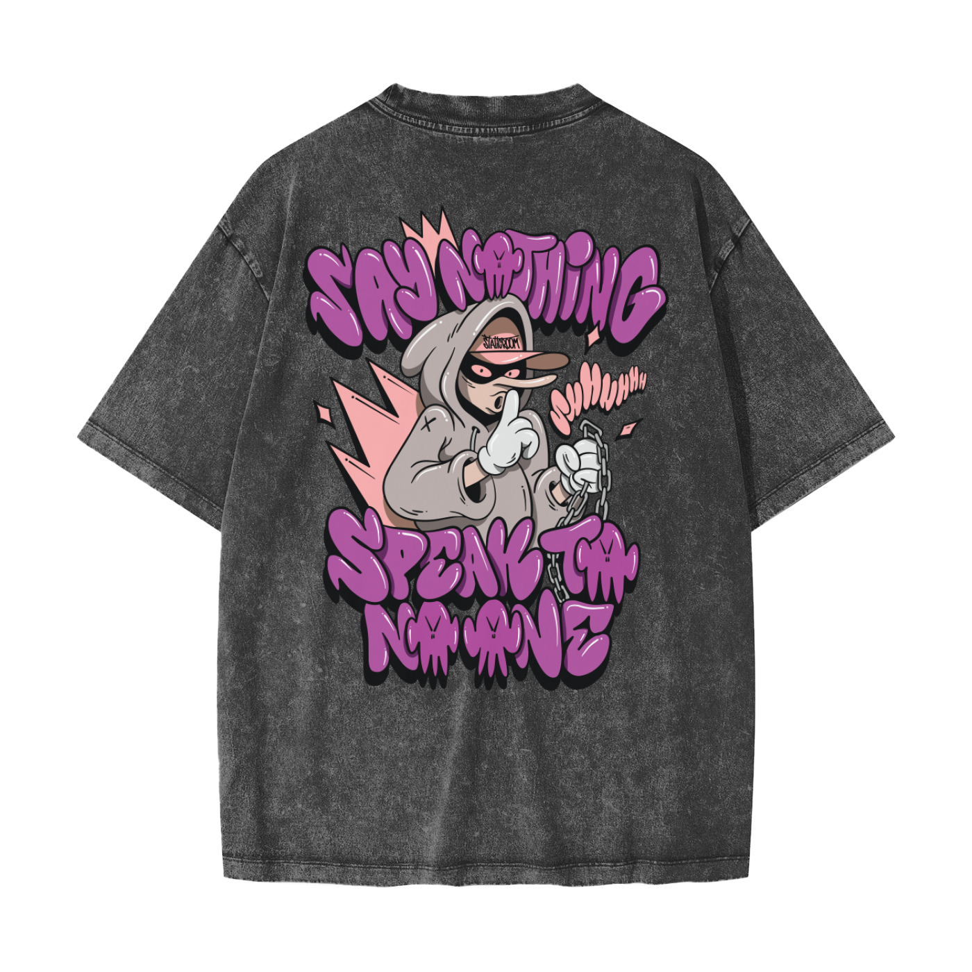 Say Nothing Tee By: Ron The Killer