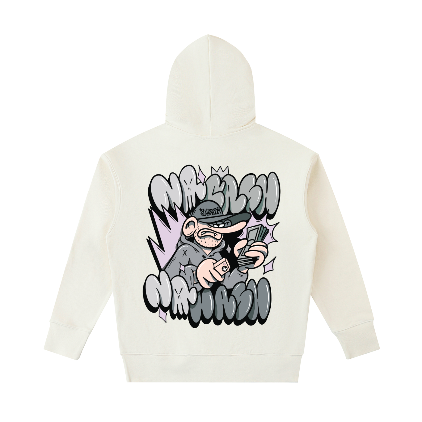No Cash Hoodie By: Ron The Killer
