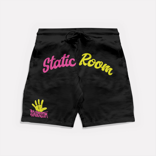Patched Shorts